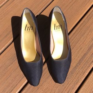 Navy Blue Thom McAn High Heels